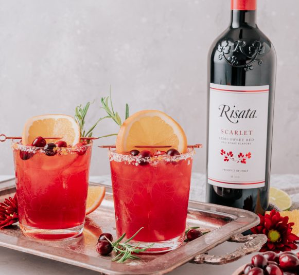 Risata Scarlet Scarlet Cranberry Margarita Cocktail