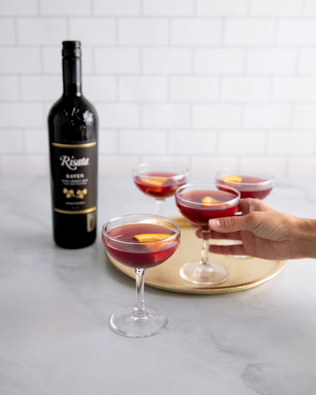 Risata Raven Raven’s Sour Cocktail