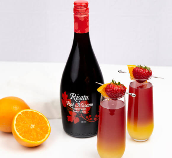 Risata Sunrise Mimosa Cocktail