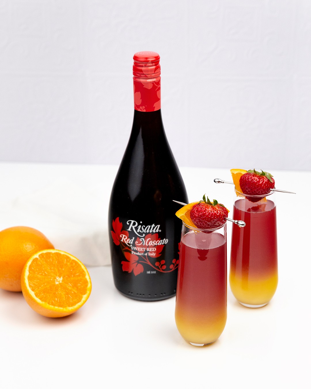 Risata Sunrise Mimosa Cocktail