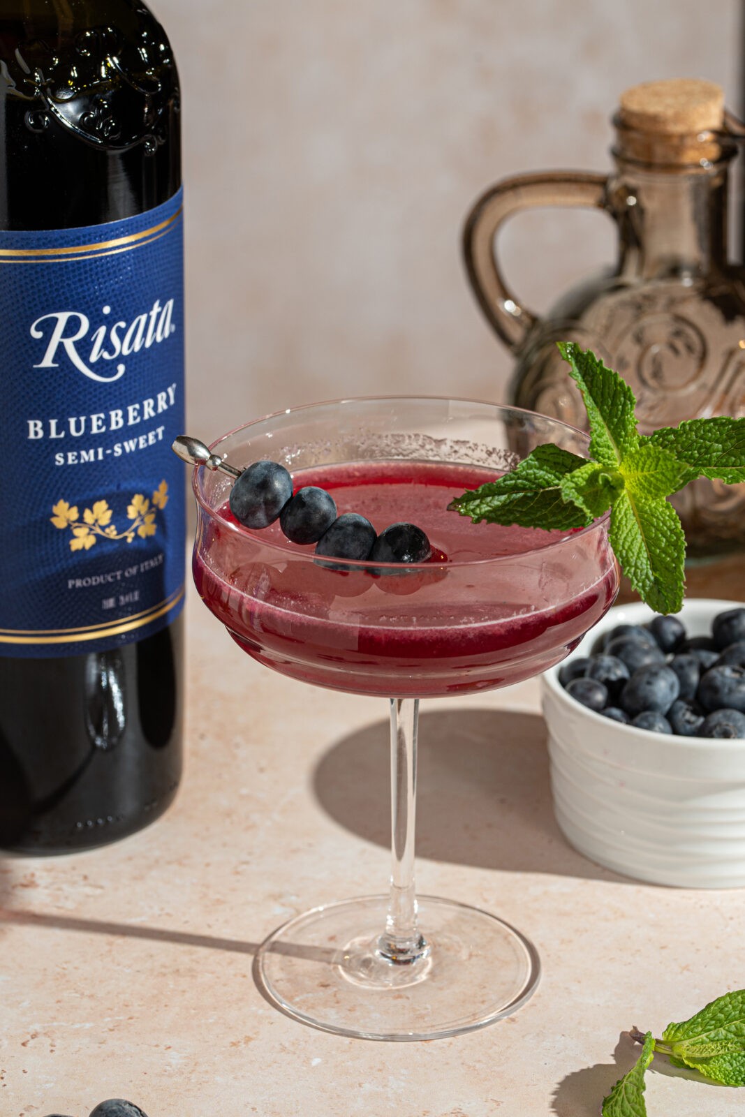 Risata Blueberry Smash Cocktail